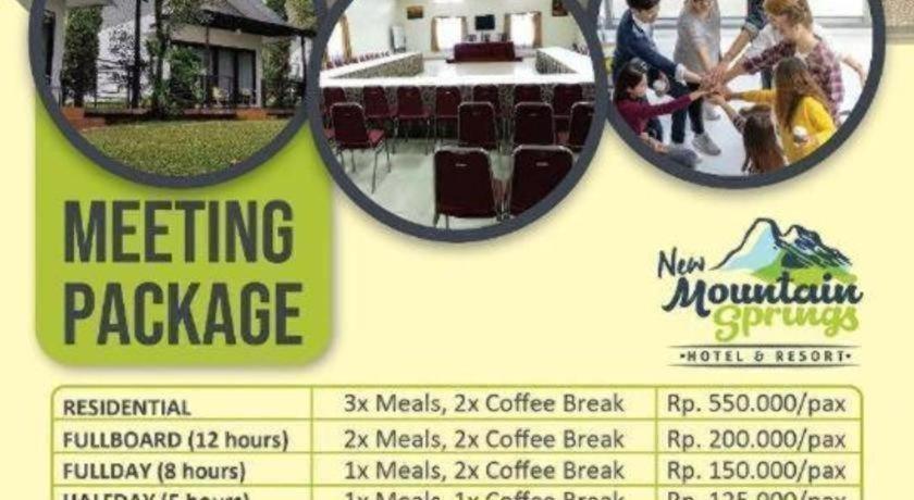 New Mountain Springs Hotel & Resort Lembang Dış mekan fotoğraf